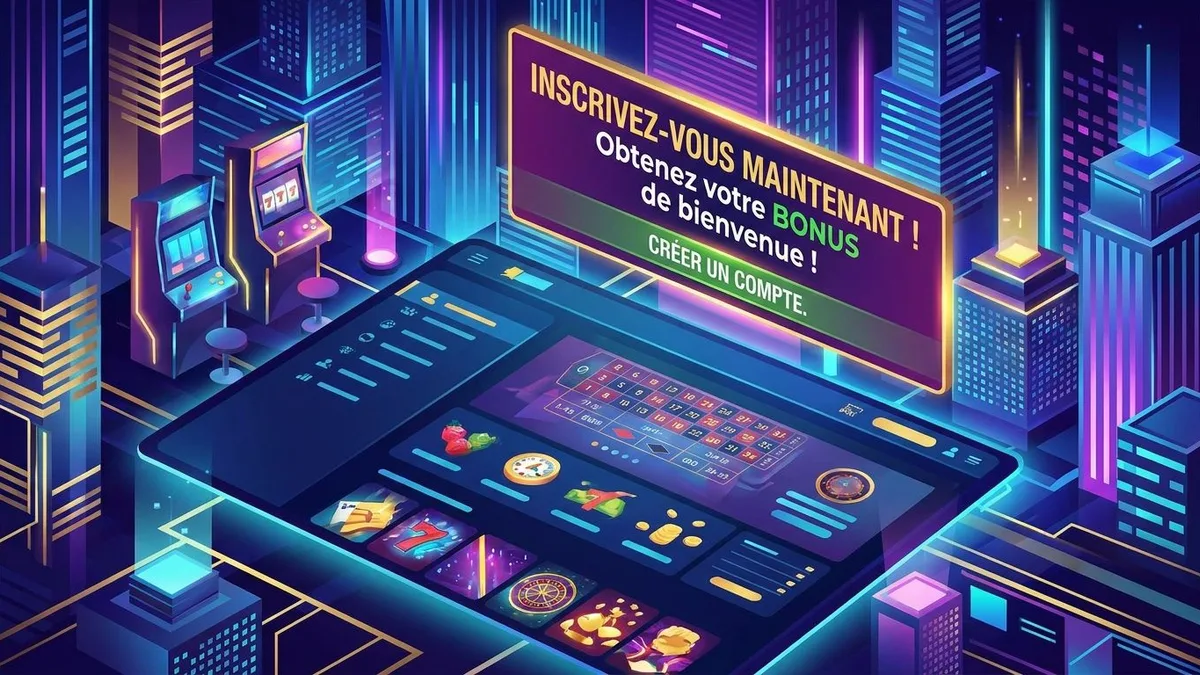Inscription avec bonus
